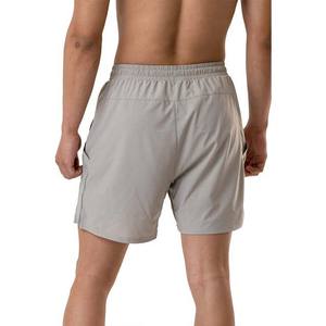 Pantalones cortos de gimnasio Pantalones cortos de jogging de secado rápido para ropa de hombre Deportes Casual Verano Entrenamiento Fitness Pantalones cortos para correr con bolsillos con cremallera - Product Image 2