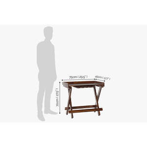 Kuber รถเข็นไม้ทึบหรูหราเฟอร์นิเจอร์ห้องนั่งเล่น - Product Image 5