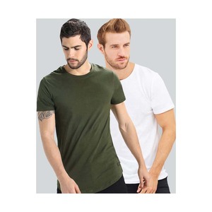 Nueva llegada Camiseta de manga corta hecha a medida para hombre Excelente valor de punto Poliéster/Algodón - Product Image 5