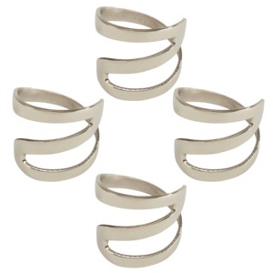 Fabricant de ronds de serviette en acier inoxydable à prix abordable, pièce de luxe de qualité supérieure, rond de serviette en acier inoxydable - Product Image 1