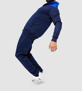 Chándal Deportivo Personalizado para Hombre, Ropa Deportiva Informal para Correr, 240 g/m², Cremallera Completa, Resistente al Viento, Ecológico, Poliéster/Algodón - Product Image 3
