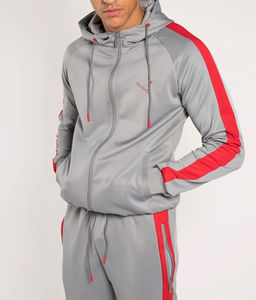 Dernier design de mode, jogging uni, ensemble de survêtement pour homme, ensemble de survêtement 2 pièces pour homme, survêtement à capuche avec fermeture éclair personnalisée, survêtement OEM - Product Image 6