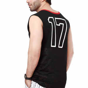 100% algodón sin mangas de talla grande camisetas para hombres Unisex gimnasio verano deportes chalecos lavado ácido cuello redondo chaleco acanalado camisetas sin mangas - Product Image 3