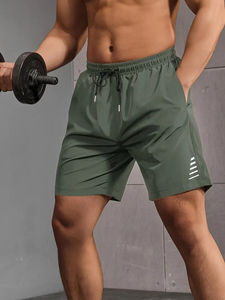 2024 calidad superior elegante ajuste malla corto Casual desgaste bolsillo hombres corto venta completa calidad precio pantalones cortos hombres - Product Image 3