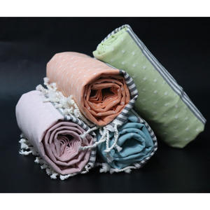 Toalla de playa turca multiusos de 100% algodón, toallas de playa suaves y de la mejor calidad al por mayor en la India - Product Image 4