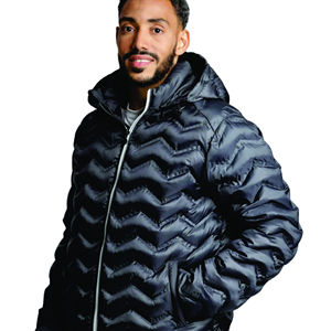 Manteau à capuche coupe-vent chaud pour la saison d'hiver vente à chaud veste bouffante brillante veste extérieure en duvet épais pour hommes OEM - Product Image 2