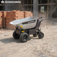 Rhinoceros KS450E Elettrico, Capacità di Carico 450kg, Motore 800W, Sistema di Trazione Elettrica, Affidabile per Cantieri Edili