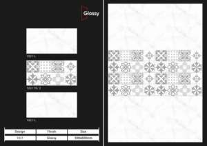 interior premium 300x600mm ceramic wall <b>tiles</b> bathroom kitchen glossy matt sugar carving finish interior wall design lux - Product Image 5