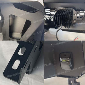 Parachoques Trasero de Acero de Alta Calidad <span class=keywords><strong>Armando</strong></span> para <span class=keywords><strong>D</strong></span>-Max 2021-2024 con Luz LED, Instalación con Pernos, Ajuste Universal - Product Image 6