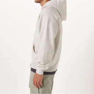 High Street Fashionable Custom <b>Men's</b> <b>Hoodie</b> 100% Cotton Breathable Pullover Style Printed Pattern XS Size Fleece Fabric - Product Image 3