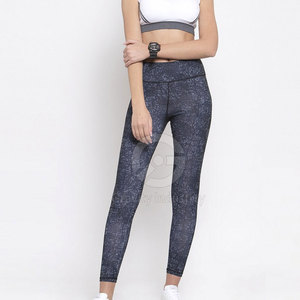 Factory Price <b>Women</b> <b>Legging</b> High Elastic Waist Solid <b>Pattern</b> Custom Printing Full Length High Quality Eco-Friendly Breathable - Product Image 5