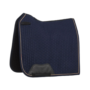 Tapis de selle de dressage en soie premium matelassé, respirant, séchage rapide, doux, absorbant les chocs pour l'équitation - Product Image 1