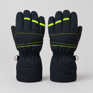 Guantes de Bombero Brela Easy, Respaldo de Tela Kermel, Palma de Aramida Tejida, Ligeros, Alta Sensibilidad, EN 659 - Product Image 4