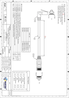 Câble Ethernet industriel de GigE (CAT 6), connecteurs RJ-45, direction à angle droit VERS LE BAS