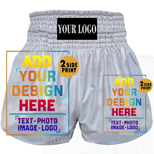 Custom MMA Muay Thai Karate Boxing Sanda Kickboxing Taekwondo Training <b>Shorts</b> Adult Sportswear Polyester/Cotton Custom Logo - Product Image 6