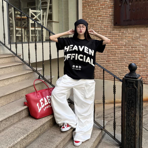 T-shirt unisexe grande taille ODM/OEM court respirant pour adolescents décorations brodées Vietnam pour hommes femmes - Product Image 1