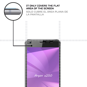 ฟิล์มป้องกันหน้าจอป้องกันการกระแทกสำหรับ A250b อาร์กอน leotec ฟิล์มป้องกันระดับพรีเมียมสำหรับอุปกรณ์ของคุณ - Product Image 3