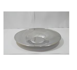 ถาดเสิร์ฟอาหารสแตนเลสทรงกลมเคลือบเงาสำหรับตกแต่ง - Product Image 3