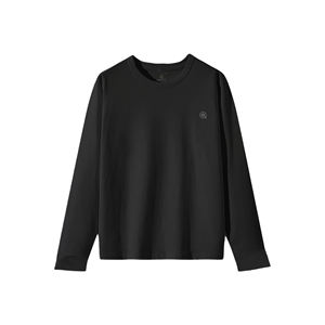 Camiseta Casual Unisex de Manga Larga, 100% Algodón, Cuello Redondo y Corte Regular - Product Image 1