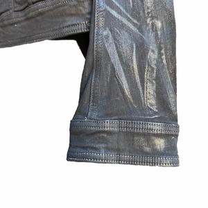 Veste en denim tricotée imperméable pour homme, élégante et confortable, doublure en coton, écologique, durable, style bomber, tenue de tous les jours - Product Image 1