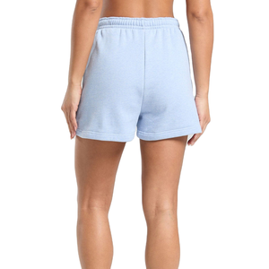 Shorts de survêtement en coton français de qualité supérieure, vente en gros OEM, logo personnalisé, décontractés, unis, pour femmes, shorts de survêtement vierges pour femmes - Product Image 3