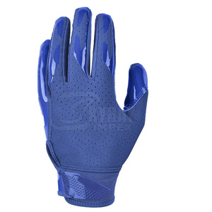 Guantes de fútbol americano de marca privada Guantes de fútbol americano de fabricación profesional de calidad superior en logotipo personalizado al por mayor - Product Image 2