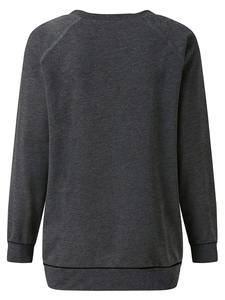 Women's Casual <b>Sports</b> <b>Jumper</b> Hood 100% Cotton Breathable Anti-Shrink Crew Neck Design Autumn Winter Printed Logo Embroidered - Product Image 2