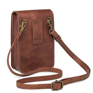 Sac de pochette médiéval en cuir marron rustique pour vêtements de la Renaissance et jeux de rôle historiques fabriqués avec du cuir véritable durable - Product Image 3