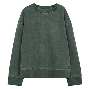 เสื้อสเวตเตอร์ซักกรดสำหรับผู้ชายเสื้อสเวตเตอร์คอกลมแฟชั่นฤดูใบไม้ร่วงออกแบบโลโก้ได้ตามต้องการ - Product Image 3