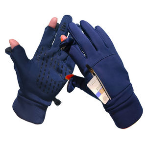 BSCI ถุงมือขี่จักรยานสำหรับฤดูหนาวกันน้ำกันลื่นถุงมือกีฬาหนังแท้ถุงมือนิรภัยเข้ากันได้กับหน้าจอสัมผัส - Product Image 3