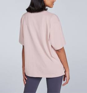 Latest style <b>Loose</b> Fit Summer Wear <b>Women</b> <b>T</b>-<b>Shirt</b> Casual Wear <b>Women</b> Fitness Wear Short Sleeves Comfortable <b>T</b>-<b>Shirt</b> - Product Image 3