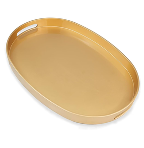 Plateaux de service en laiton design pour accessoires de cuisine et présentations de table artistiques événements plateau Offre Spéciale - Product Image 6