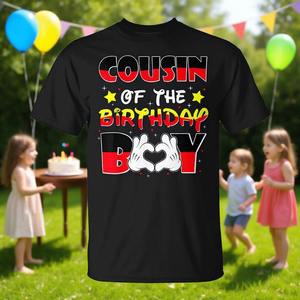 Camiseta Familiar para Celebrar el Cumpleaños de un Sobrino, Ropa Promocional Personalizable - Product Image 3