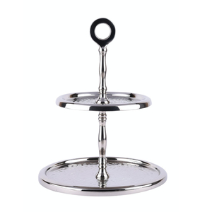 New Arrival Home <b>Decorative</b> Centerpiece Birthday <b>Cake</b> Presentation Classic <b>Cake</b> Pedestal With Two Tier Bulk <b>Supplies</b> From India - Product Image 6