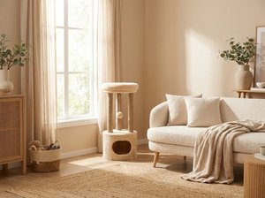 ที่นอนแมวแบบตั้งพื้น Atlanta Cloud Perch พร้อมความสบายอย่างอ่อนโยน - Product Image 2