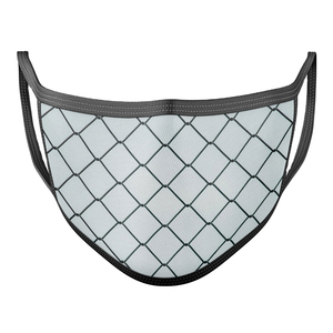 Vente en gros de masques de fête en coton à motif géométrique pour Halloween, lavables et respirants pour adultes, bicolores, livraison rapide, quantité minimale de commande bas - Product Image 1