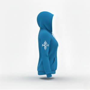 Sudadera con Capucha Completa de Primera Calidad para Mujer, 100% Algodón, Felpa, 300g, Secado Rápido, Transpirable, Informal de Invierno, con Capucha, OEM - Product Image 4