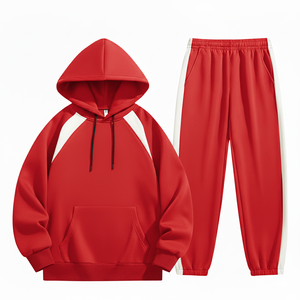 Conjunto Deportivo de Dos Piezas con Capucha para Invierno de ARTIST INDUSTRY, con Logotipo Personalizado, Traje Deportivo Premium para Hombre, 100% Algodón Grueso - Product Image 6