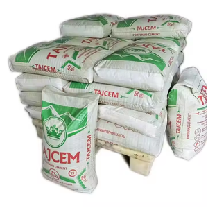 Cemento de Aluminato Portland Resistente al Sulfato CJSC TOJIKCEMENT en Bolsas de 50 kg, Venta Directa de Fábrica al por Mayor para la Construcción de Edificios - Product Image 1