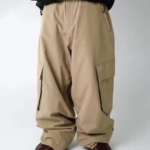 Pantalones holgados de esquí de nieve transpirables de alta calidad de Hip Hop, cortavientos holgado, ropa de esquí de talla grande, pantalones de esquí de carga para Snowboard - Product Image 2