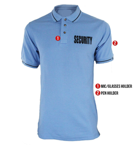 POLO DE SÉCURITÉ TACTIQUE EN POLYCOTON DE PREMIÈRE CLASSE/UNIFORME GOURDE DE SÉCURITÉ EN GROS - Product Image 4
