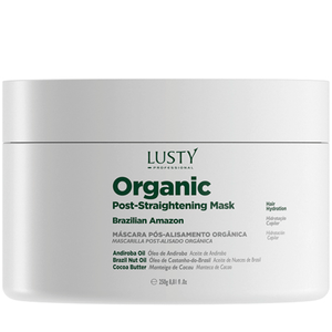Crema Orgánica Post-Alisado 250gr - Fórmula Hidratante y Concentrada para Todo Tipo de Cabello |   Lusty Professional - Product Image 1