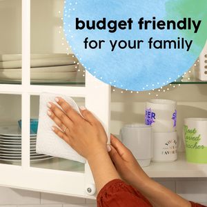 Bounty Select-A-Size <b>Paper</b> Towels, White, 2 Double Rolls = 4 Regular Rolls , 64 Count (Pack of 2) - Product Image 5