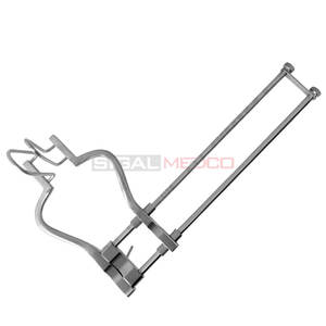 Balfour Retractor 12 pulgadas 30,5 cm extendido con cuchillas laterales fenestradas 4 pulgadas alambre profundo curvo quirúrgico ortopédico instrumentos médicos - Product Image 4