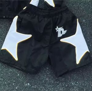 Ensemble veste et short zippés et décontractés pour hommes, survêtement en nylon avec short en polaire à motif uni - Product Image 6