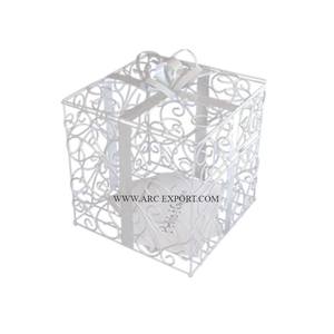 Nuevo diseño de madera de teca cajas de almacenamiento de tarjetas hechas a mano de calidad superior Decoración de mesa clásica caja de almacenamiento de tarjetas de oficina y hogar - Product Image 3