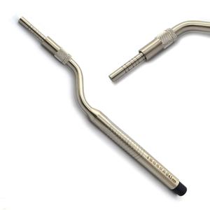 Ensemble de 5 pièces d'ostéotomes d'ascenseur de sinus d'implant dentaire incurvé concave Instruments en acier manuels certifiés CE classe I par SurgiRight - Product Image 2