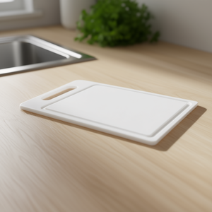 Planche à découper en plastique Bisetti TG35251 35x25cm, bloc à découper blanc - Product Image 3