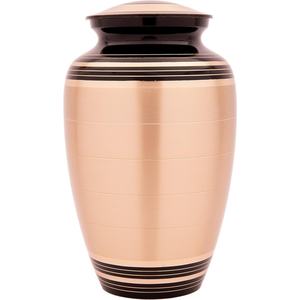Urnas de cremación personalizables de Metal de cobre, memoriales duraderos, acero inoxidable, latón, aluminio para honrar los suministros funerarios queridos - Product Image 1