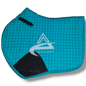 Almohadilla de sillín de caballo de salto ecuestre con logotipo personalizado de alta calidad, ropa cómoda para caballos con forro de malla de polialgodón - Product Image 2